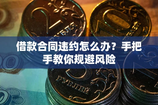 济南借款合同违约怎么办？手把手教你规避风险