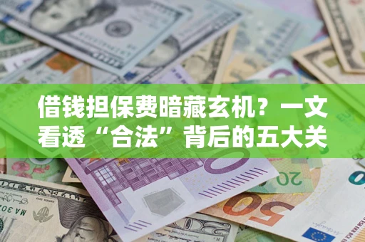 济南借钱担保费暗藏玄机？一文看透“合法”背后的五大关键陷阱