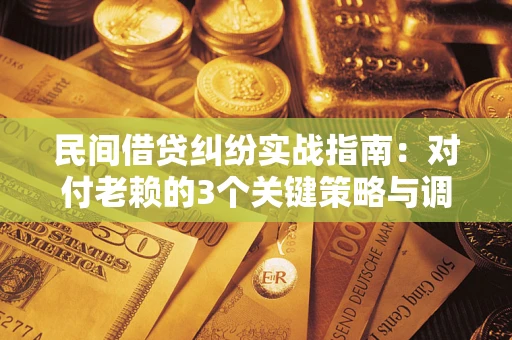 济南民间借贷纠纷实战指南：对付老赖的3个关键策略与调解盲区解析
