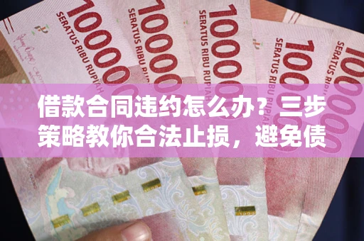 济南借款合同违约怎么办？三步策略教你合法止损，避免债务危机升级